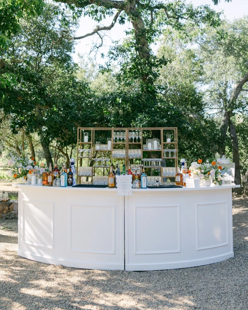 an open bar at a wedding an open bar at a wedding